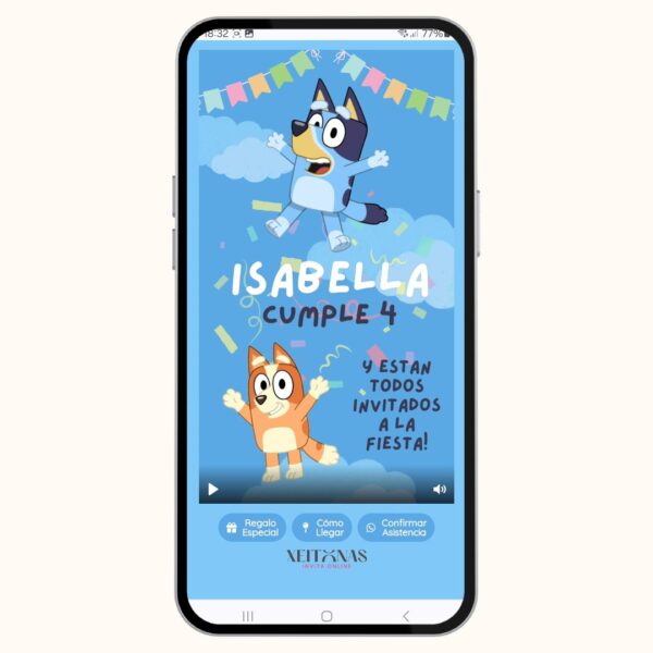 Cumpleaños Bluey 2